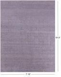 Persian Hand Knotted Wool & Silk Rug - 7' 10" X 10' 2" - Golden Nile