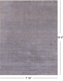 Persian Hand Knotted Wool & Silk Rug - 7' 10" X 10' 2"