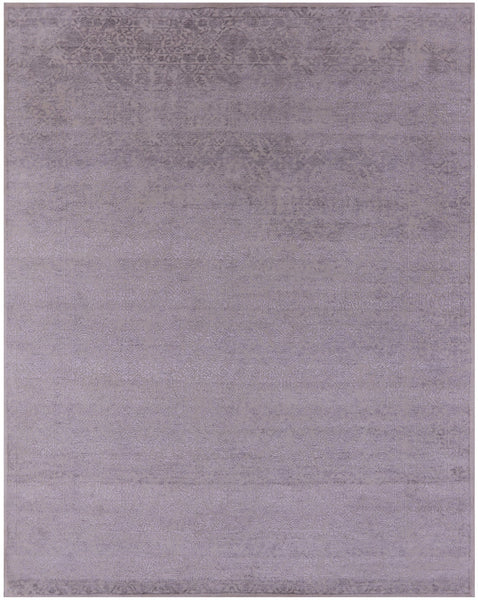 Contemporary Handmade Wool & Silk Rug - 7' 11" X 10' 0" - Golden Nile