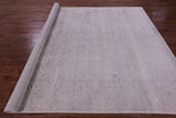 Contemporary Handmade Wool & Silk Rug - 7' 11" X 10' 0" - Golden Nile