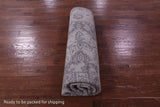 Grey Persian Fine Serapi Hand Knotted Wool Rug - 8' 0" X 9' 10" - Golden Nile