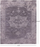 Grey Persian Fine Serapi Hand Knotted Wool Rug - 8' 0" X 9' 10" - Golden Nile
