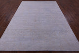 Contemporary Hand Knotted Wool & Silk Rug - 7' 9" X 10' 0" - Golden Nile
