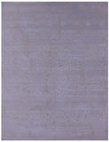 Contemporary Hand Knotted Wool & Silk Rug - 7' 9" X 10' 0" - Golden Nile