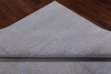 SUPER SALE Contemporary Hand Knotted Wool & Silk Rug - 7' 9" X 10' 0"