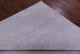Contemporary Hand Knotted Wool & Silk Rug - 7' 9" X 10' 0" - Golden Nile