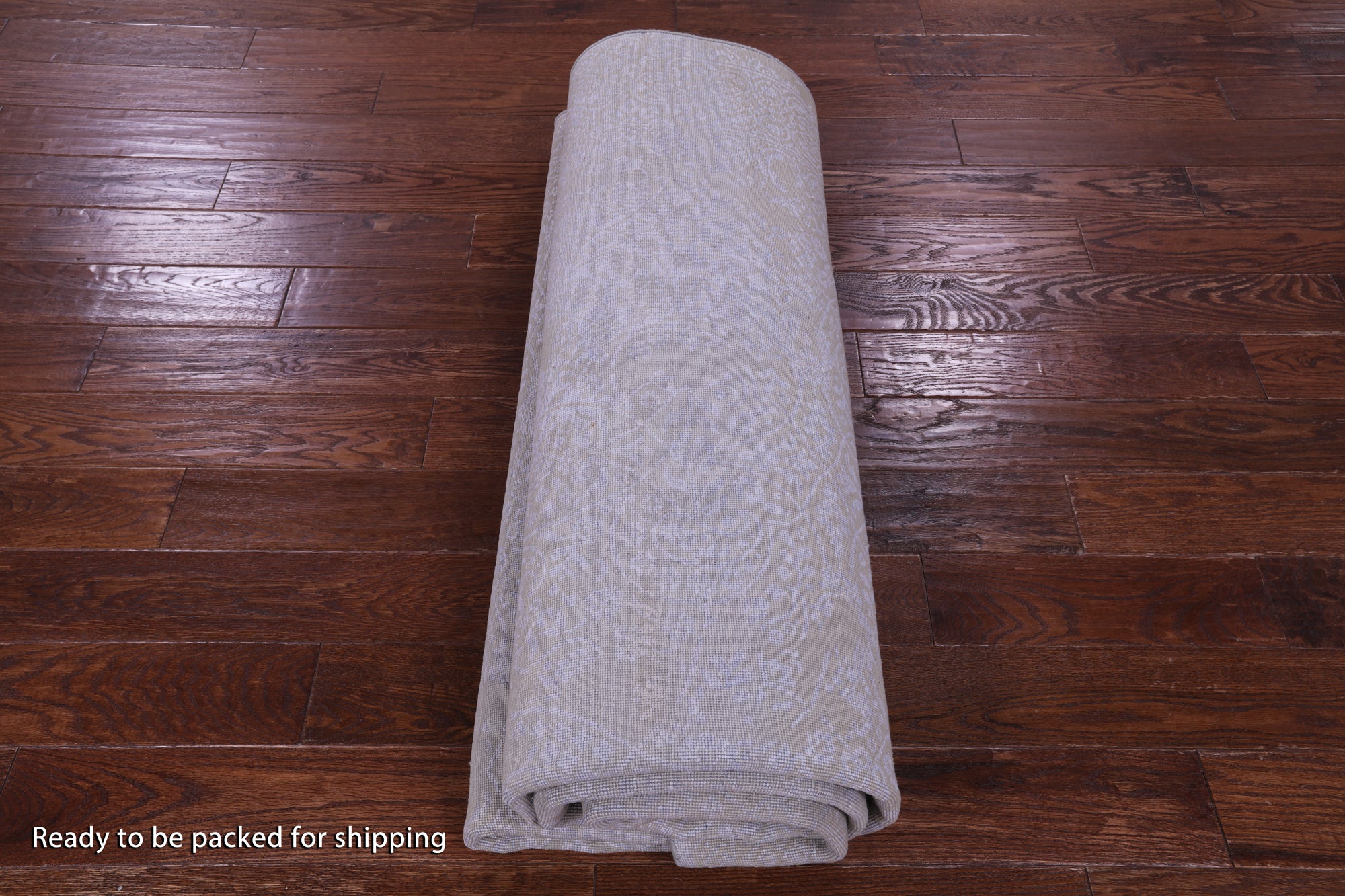 Contemporary Hand Knotted Wool & Silk Rug - 7' 9" X 10' 0" - Golden Nile
