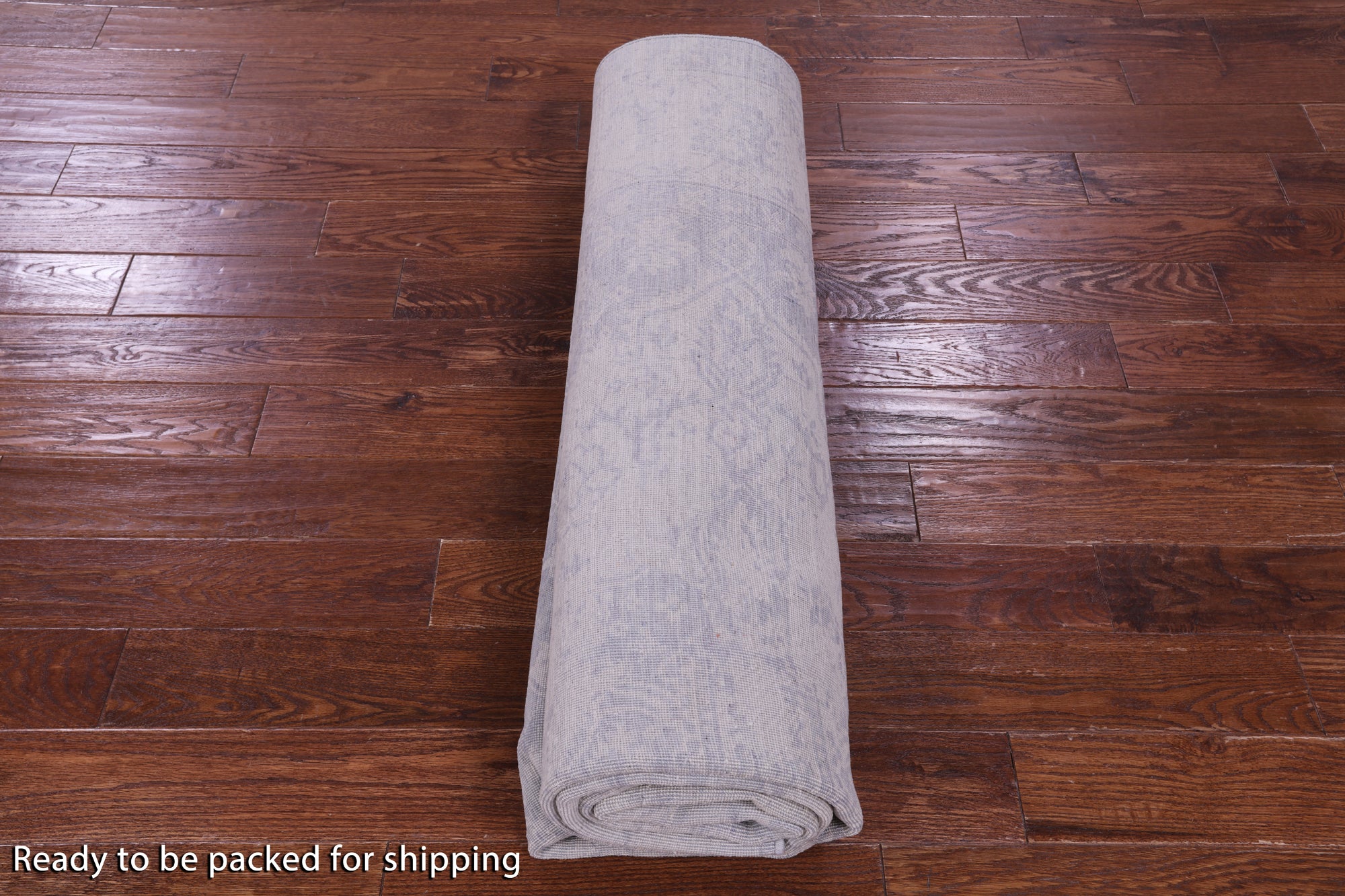 Silver Persian Fine Serapi Hand Knotted Wool Rug - 7' 9" X 10' 0" - Golden Nile