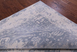 Grey Persian Fine Serapi Handmade Wool Rug - 7' 10" X 9' 11" - Golden Nile