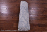 Grey Persian Fine Serapi Handmade Wool Rug - 7' 10" X 9' 11" - Golden Nile