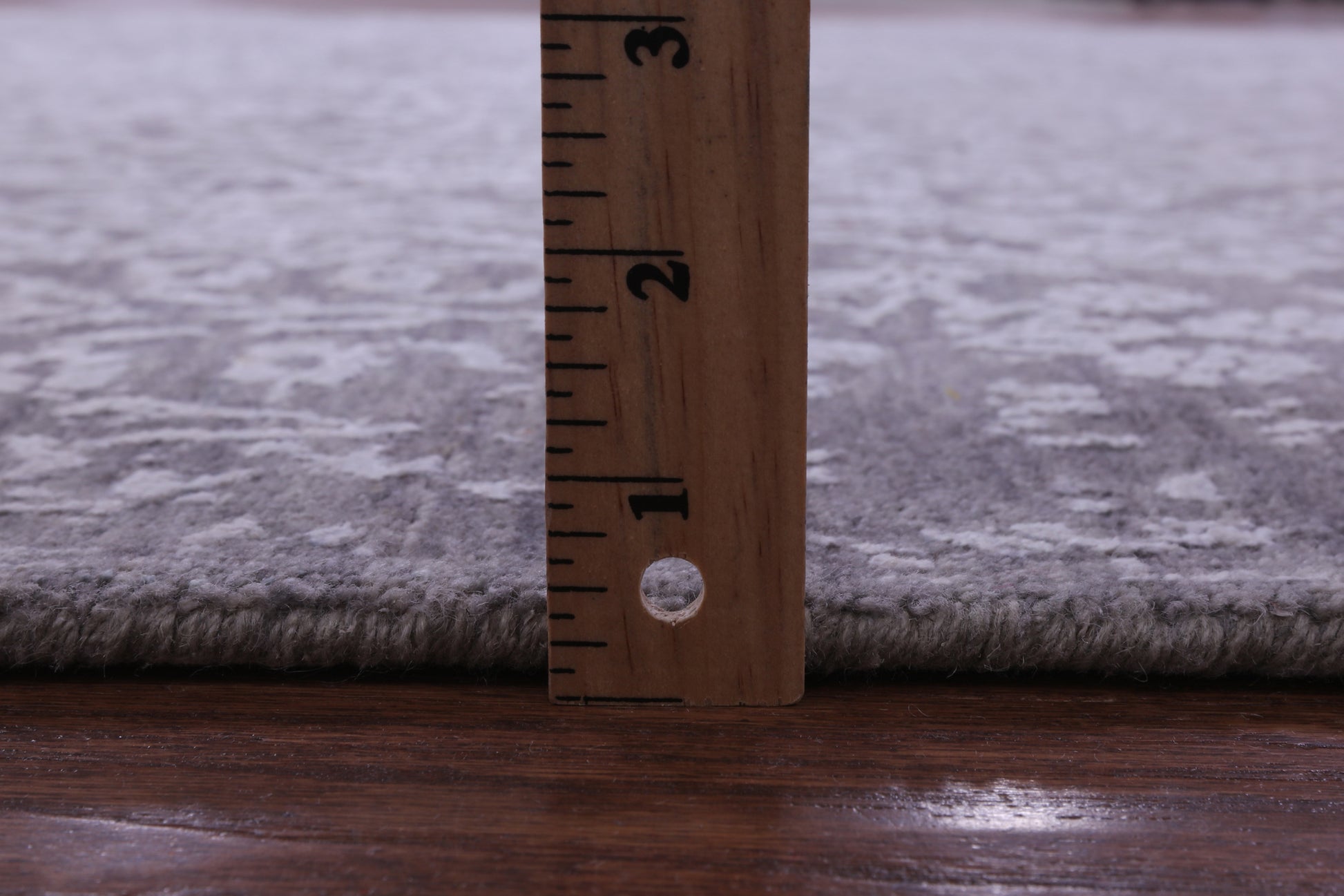 Grey Persian Hand Knotted Wool & Silk Rug - 7' 8" X 9' 11" - Golden Nile