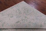 Ivory Persian Tabriz Hand Knotted Wool & Silk Rug - 7' 9" X 10' 2" - Golden Nile