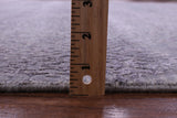 Grey Persian Hand Knotted Wool & Silk Rug - 7' 11" X 10' 2" - Golden Nile