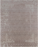 Persian Tabriz Hand Knotted Wool & Silk Rug - 8' 1" X 9' 10"
