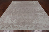 Persian Tabriz Hand Knotted Wool & Silk Rug - 8' 1" X 9' 10"