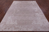 Persian Tabriz Hand Knotted Wool & Silk Rug - 8' 1" X 9' 10" - Golden Nile