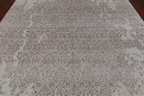 Persian Tabriz Hand Knotted Wool & Silk Rug - 8' 1" X 9' 10"
