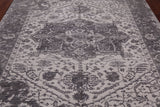 Ivory Persian Fine Serapi Hand Knotted Wool Rug - 7' 11" X 9' 7"