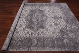 Ivory Persian Fine Serapi Hand Knotted Wool Rug - 7' 11" X 9' 7"