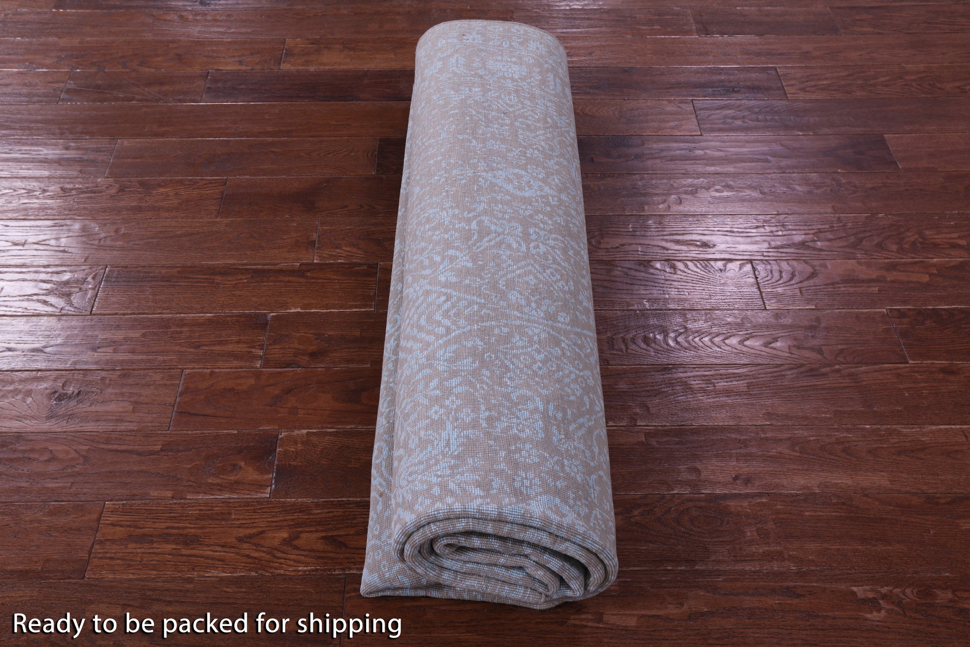 Grey Contemporary Hand Knotted Wool & Silk Rug - 7' 11" X 10' 0" - Golden Nile