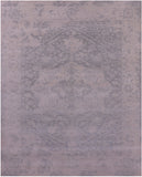 Grey Persian Fine Serapi Handmade Wool Rug - 7' 9" X 9' 7" - Golden Nile