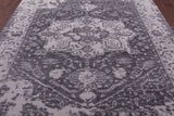 Grey Persian Fine Serapi Hand Knotted Wool Rug - 8' 0" X 10' 3" - Golden Nile