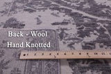 Grey Persian Fine Serapi Hand Knotted Wool Rug - 8' 0" X 10' 3" - Golden Nile