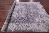 Grey Persian Fine Serapi Hand Knotted Wool Rug - 8' 0" X 10' 3" - Golden Nile