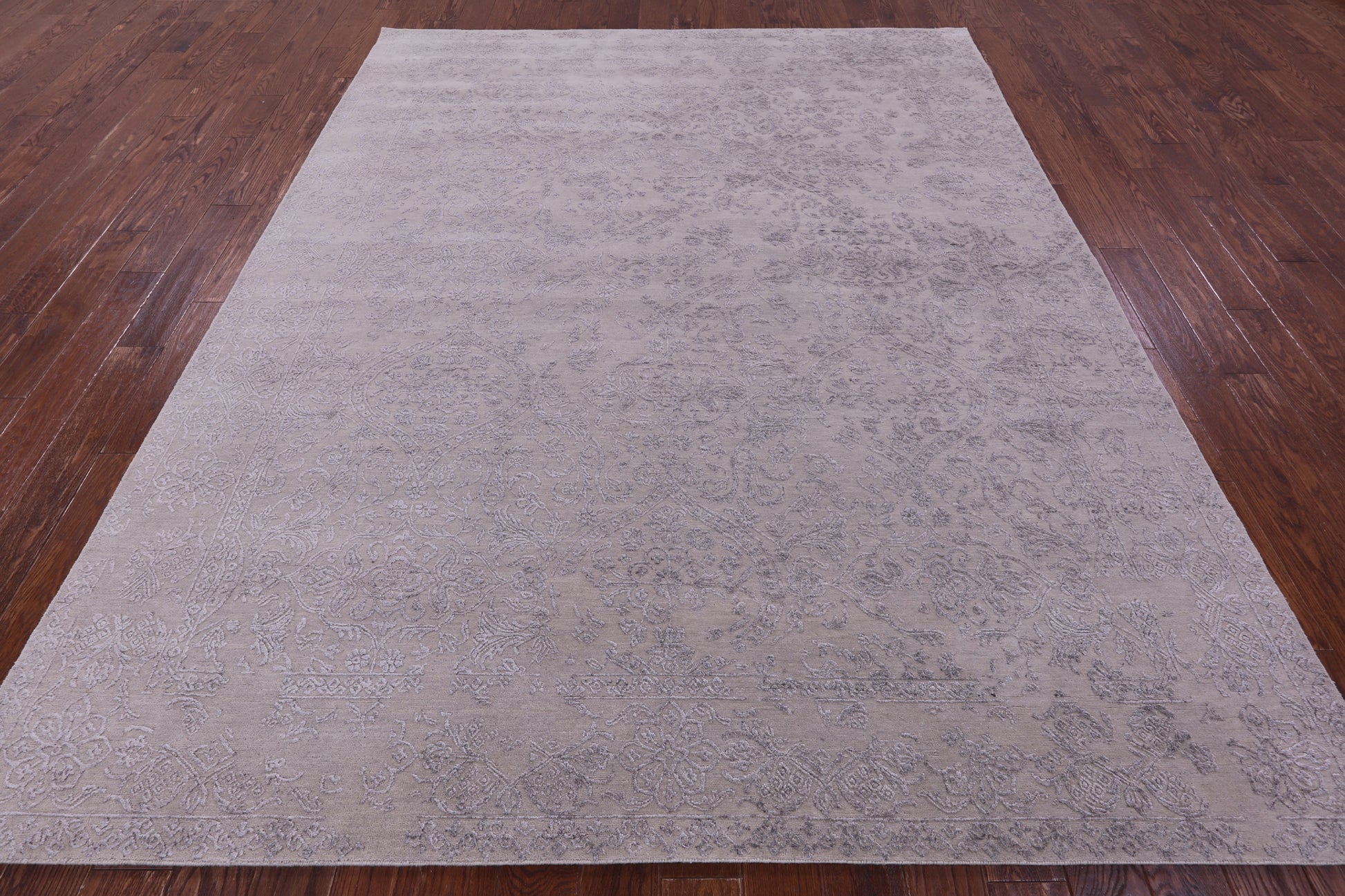 Persian Tabriz Handmade Wool & Silk Rug - 7' 11" X 9' 10" - Golden Nile