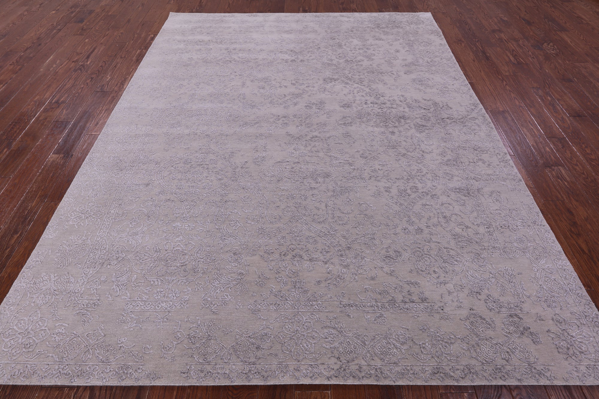 Persian Tabriz Handmade Wool & Silk Rug - 7' 11" X 9' 10" - Golden Nile