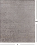 SUPER SALE Persian Tabriz Handmade Wool & Silk Rug - 7' 11" X 9' 10"