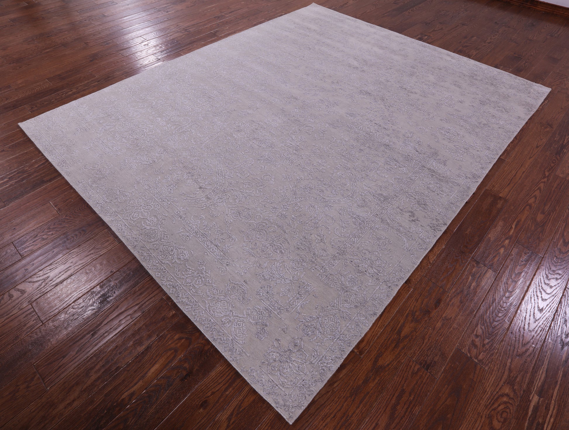 Persian Tabriz Handmade Wool & Silk Rug - 7' 11" X 9' 10" - Golden Nile