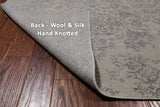 SUPER SALE Persian Tabriz Handmade Wool & Silk Rug - 7' 11" X 9' 10"