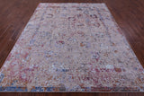 Persian Tabriz Handmade Wool & Silk Rug - 8' 0" X 9' 8" - Golden Nile