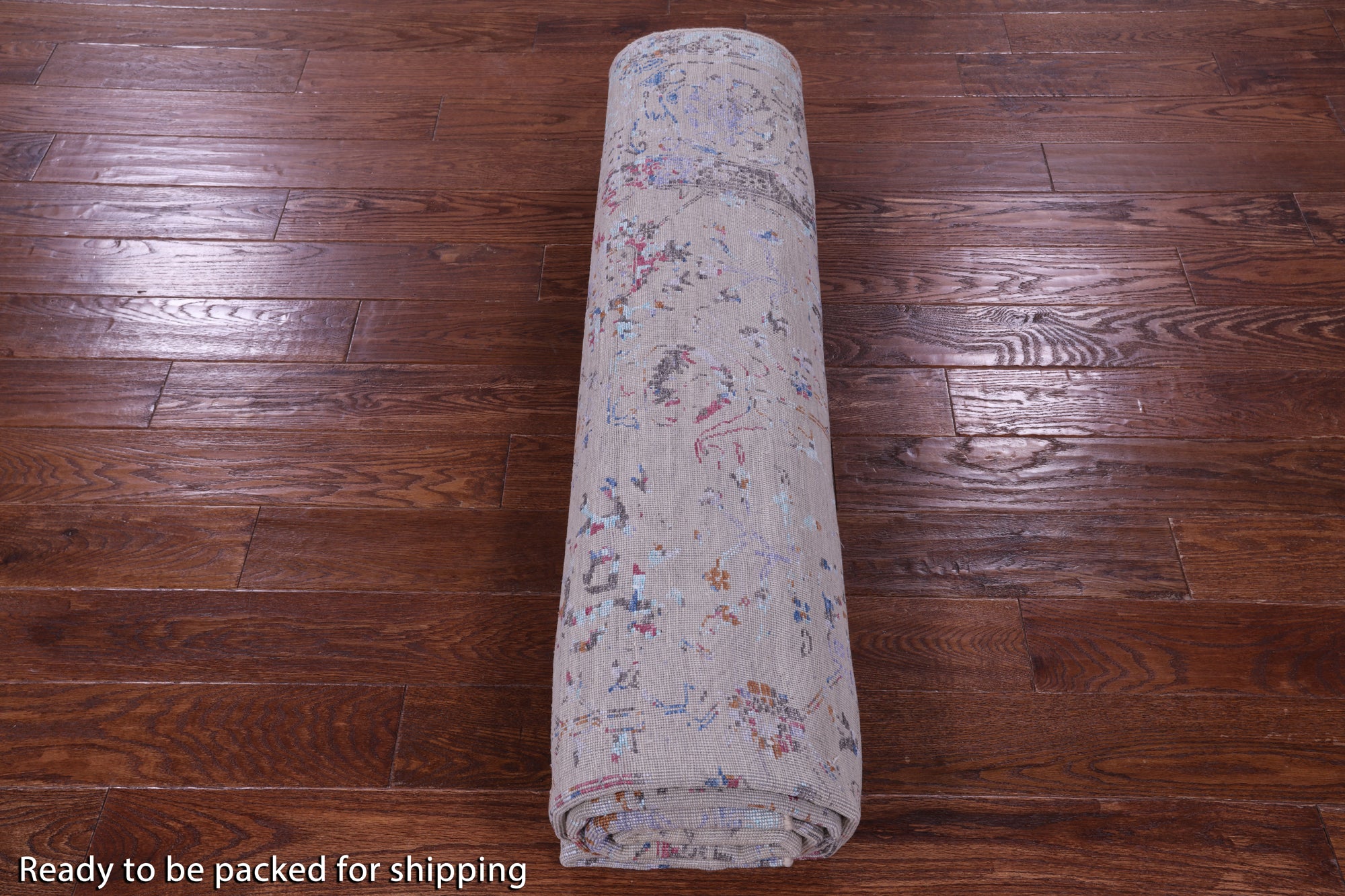 Persian Tabriz Handmade Wool & Silk Rug - 8' 0" X 9' 8" - Golden Nile