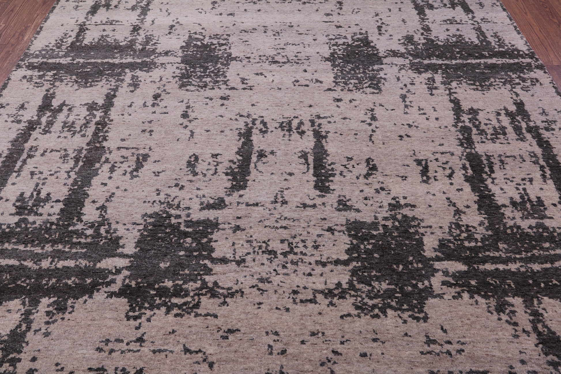 Contemporary Hand Knotted Wool Rug - 8' 0" X 10' 3" - Golden Nile