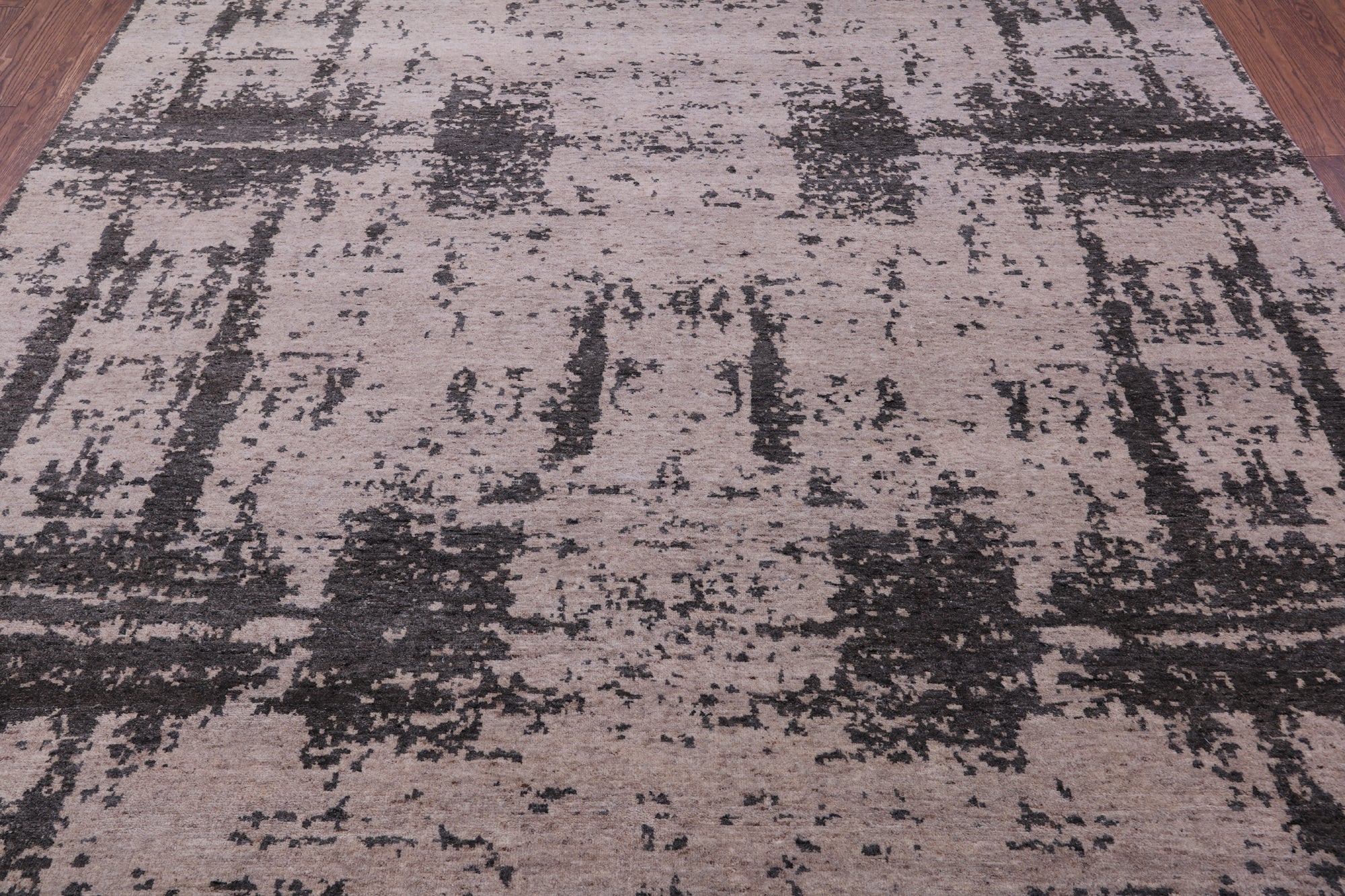 Contemporary Hand Knotted Wool Rug - 8' 0" X 10' 3" - Golden Nile