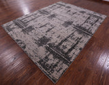 Contemporary Hand Knotted Wool Rug - 8' 0" X 10' 3" - Golden Nile