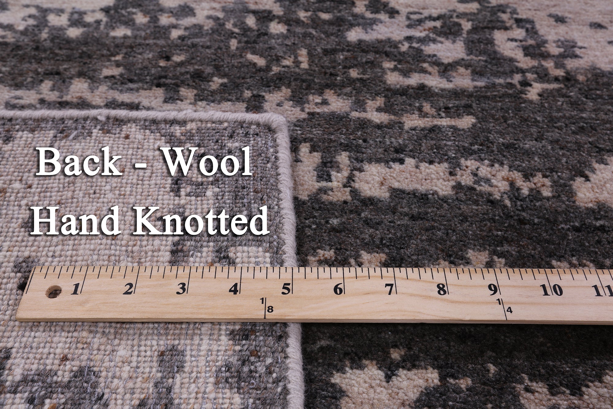 Contemporary Hand Knotted Wool Rug - 8' 0" X 10' 3" - Golden Nile