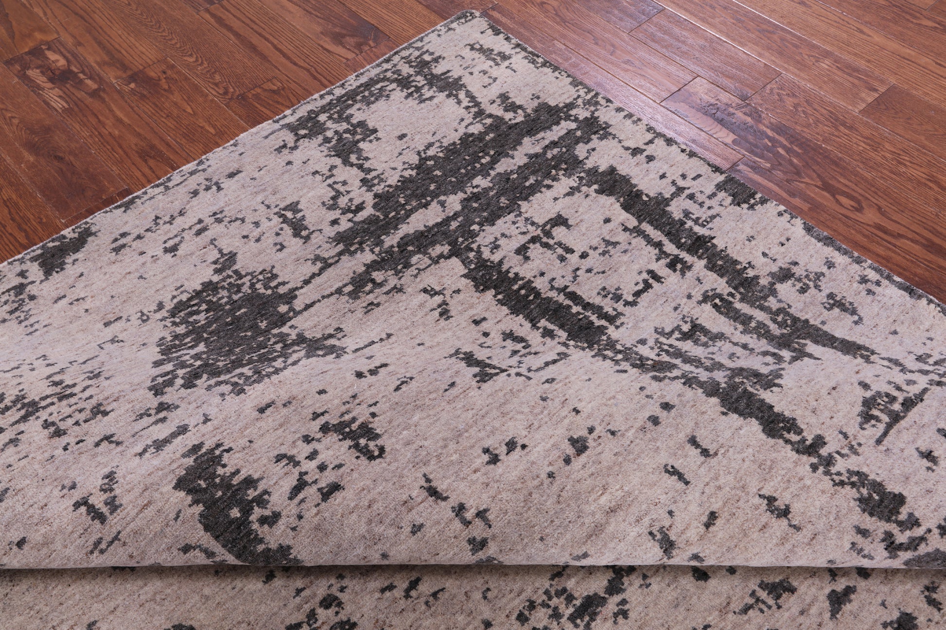 Contemporary Hand Knotted Wool Rug - 8' 0" X 10' 3" - Golden Nile