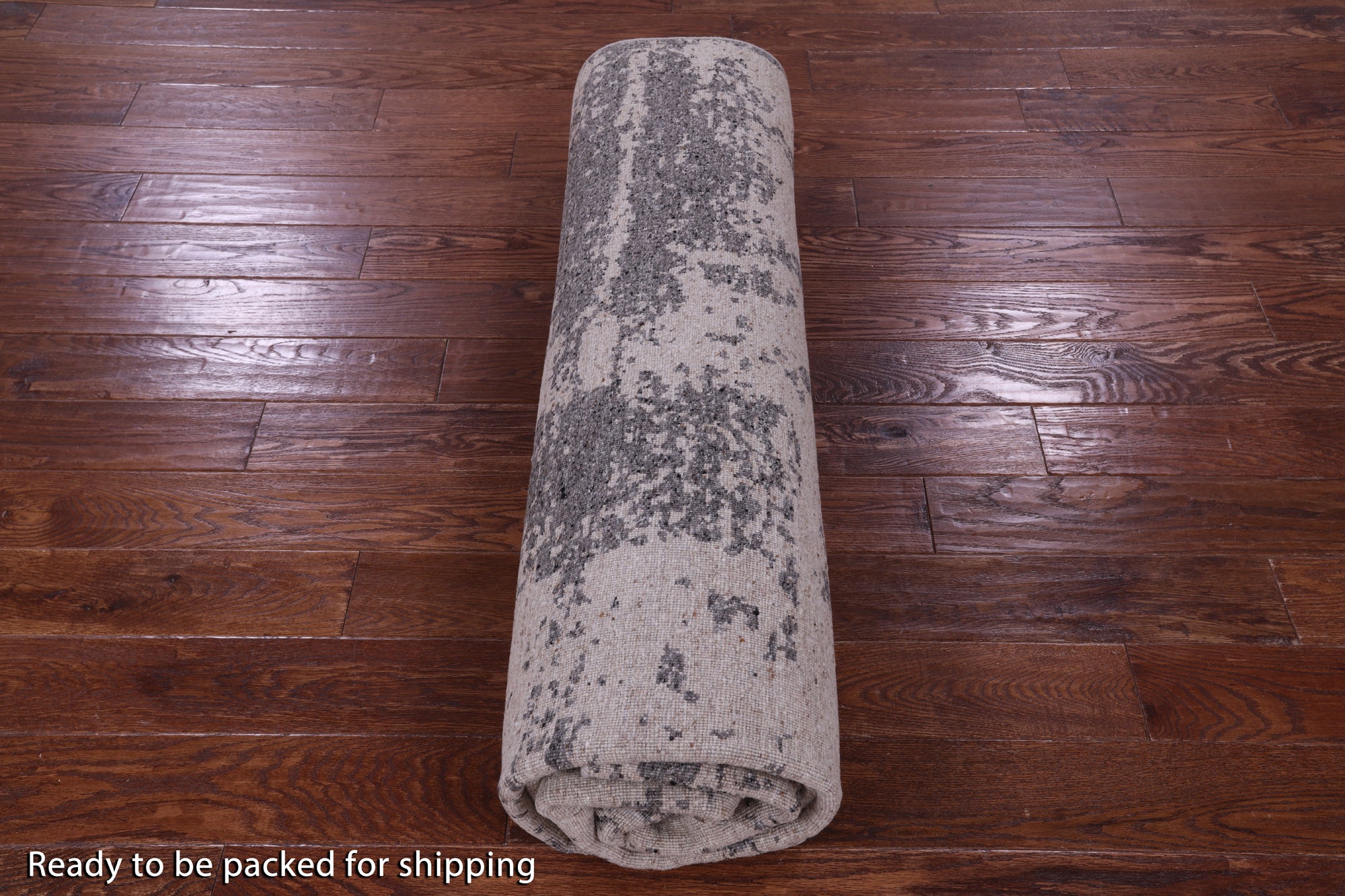 Contemporary Hand Knotted Wool Rug - 8' 0" X 10' 3" - Golden Nile
