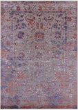 Persian Tabriz Hand Knotted Wool & Silk Rug - 7' 11" X 11' 1" - Golden Nile