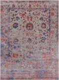 Persian Tabriz Hand Knotted Wool & Silk Rug - 7' 11" X 11' 1"