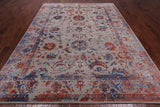 Persian Tabriz Hand Knotted Wool & Silk Rug - 7' 11" X 11' 1"