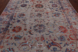 Persian Tabriz Hand Knotted Wool & Silk Rug - 7' 11" X 11' 1"