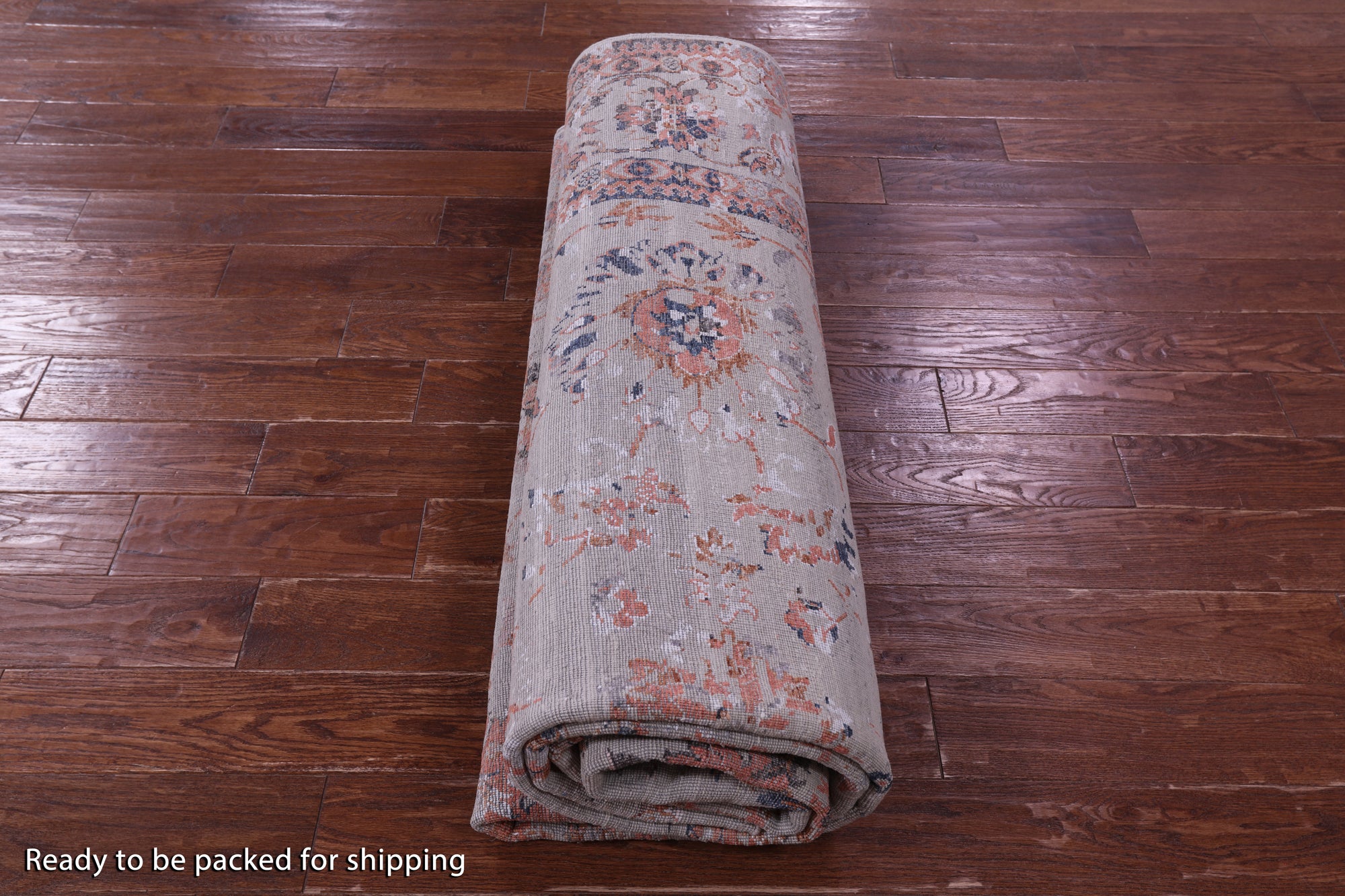 Persian Tabriz Hand Knotted Wool & Silk Rug - 7' 10" X 11' 4" - Golden Nile