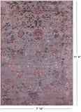 Persian Tabriz Hand Knotted Wool & Silk Rug - 7' 10" X 11' 4" - Golden Nile