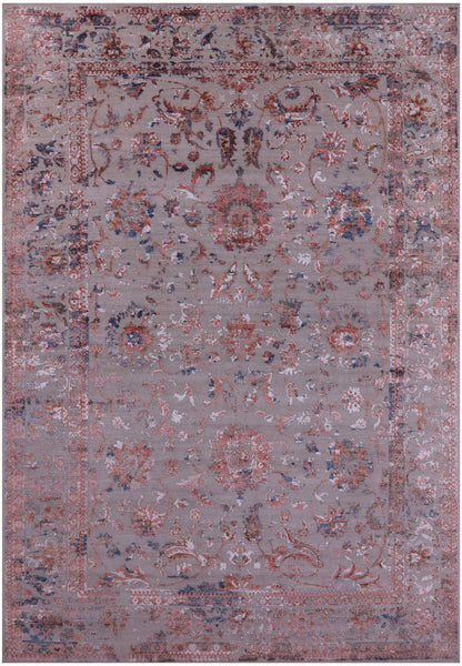 Persian Tabriz Hand Knotted Wool & Silk Rug - 7' 10" X 11' 4" - Golden Nile