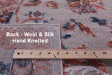 Persian Tabriz Hand Knotted Wool & Silk Rug - 7' 10" X 11' 4" - Golden Nile