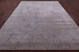 Contemporary Hand Knotted Wool & Silk Rug - 8' 11" X 11' 10" - Golden Nile